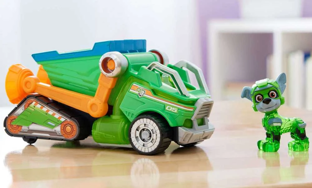 Spin Master PAW Patrol: The Mighty Movie Žaislinis automobilis su Rocky