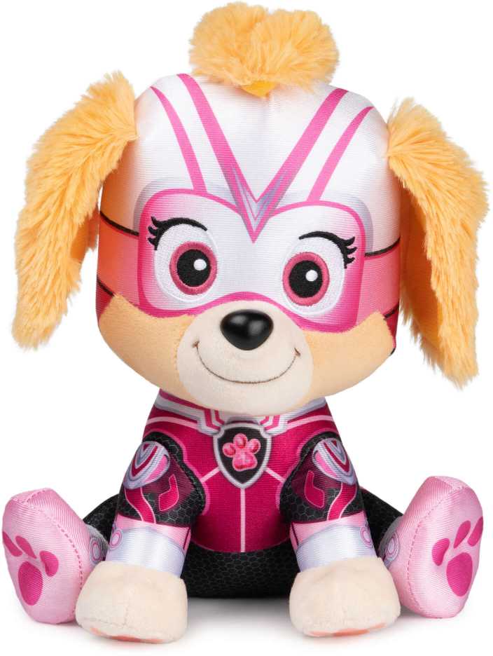 Spin Master Paw Patrol The Mighty Filmas Puikus filmas Talismanas Skye pliušinis žaislas Minkšta Mielas žaislinis šuo 23 cm