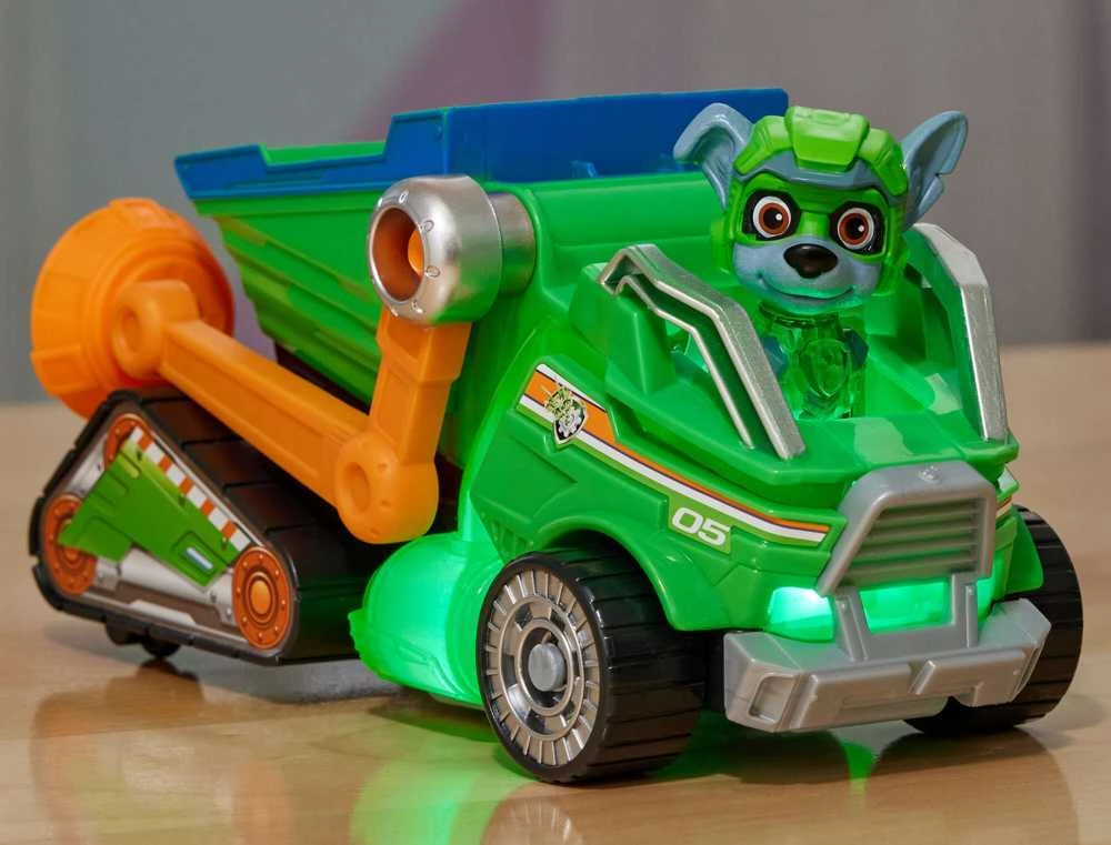 Spin Master PAW Patrol: The Mighty Movie Žaislinis automobilis su Rocky