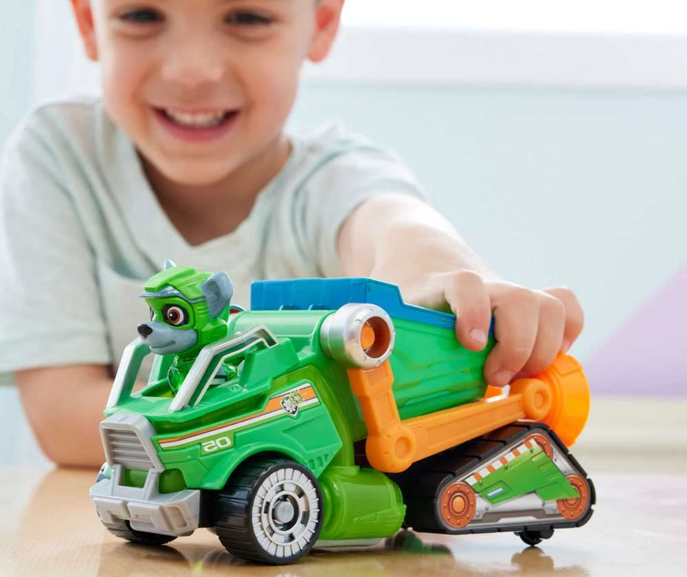 Spin Master PAW Patrol: The Mighty Movie Žaislinis automobilis su Rocky