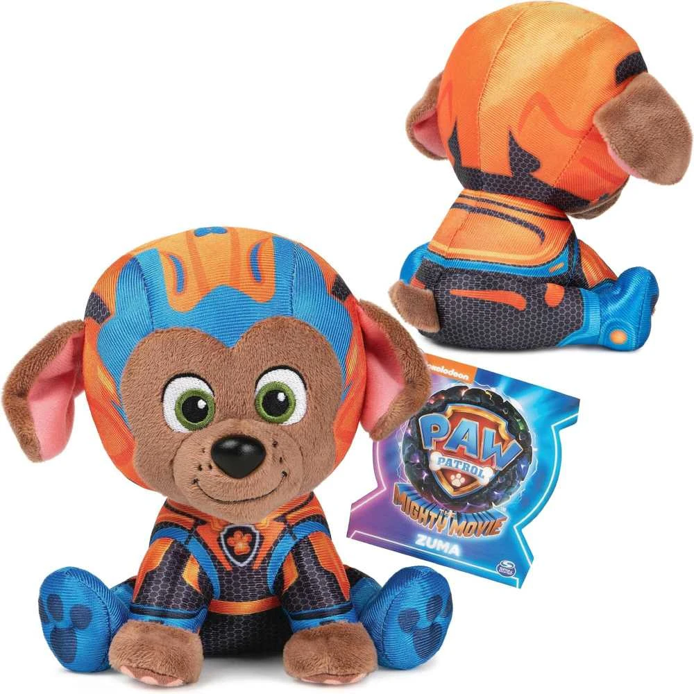 PAW PATROL MOVIE Pliušinis herojus ZUMA, 15 cm