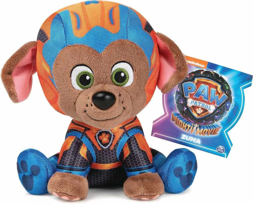PAW PATROL MOVIE Pliušinis herojus ZUMA, 15 cm