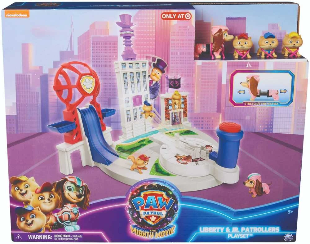 Spin Master PAW Patrol: The Mighty Movie žaidimų rinkinys - Liberty ir jaunesnieji patruliai