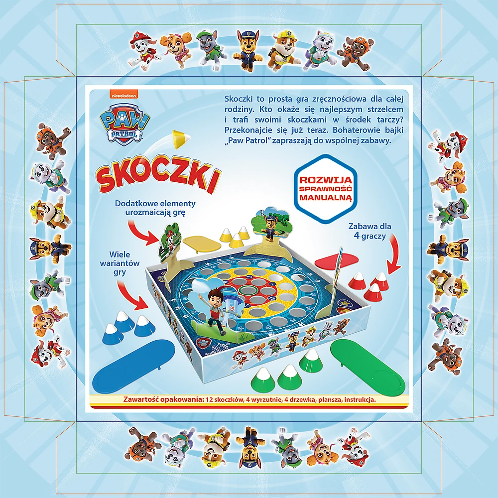 TREFL 01904 Žaidimas Riteriai Paw Patrol
