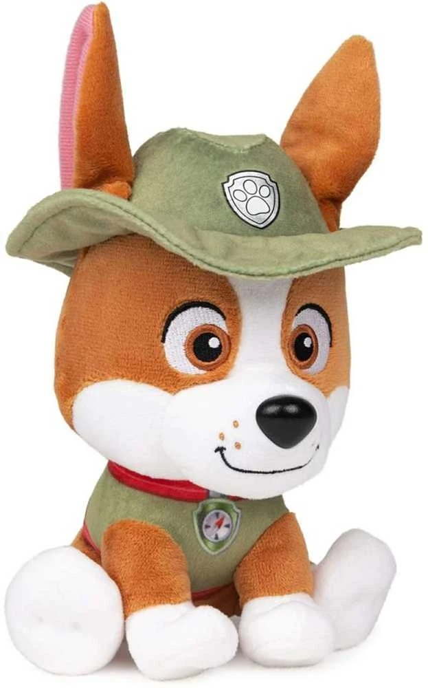 PAW PATROL Pliušinis šuniukas TRACKER, 15 cm