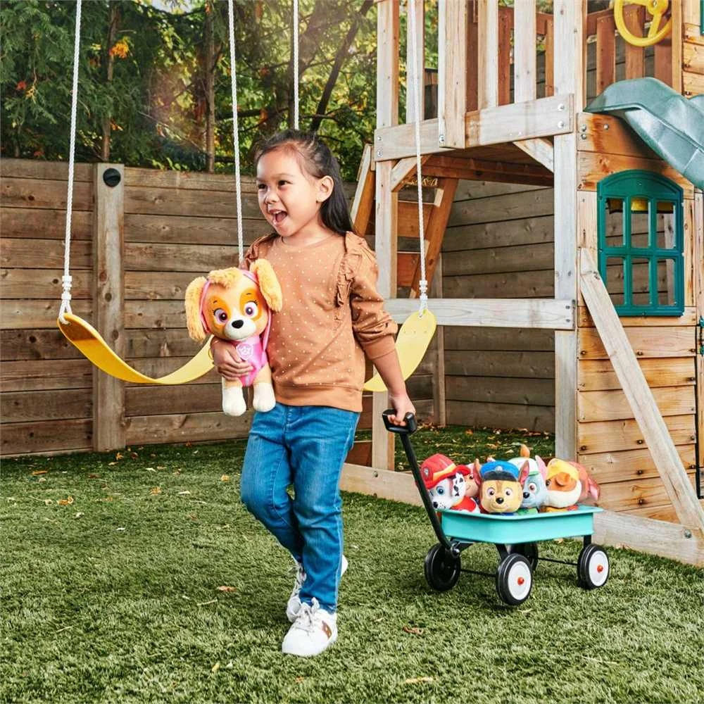 PAW PATROL Pliušinis šuniukas TRACKER, 15 cm