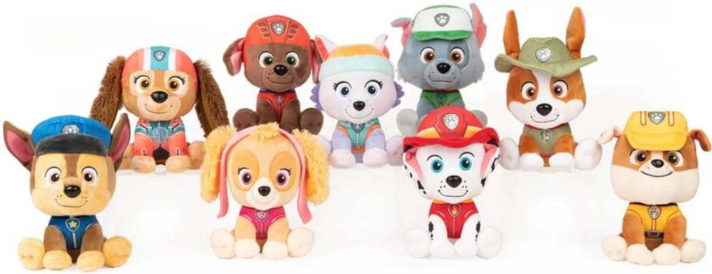 PAW PATROL Pliušinis šuniukas TRACKER, 15 cm