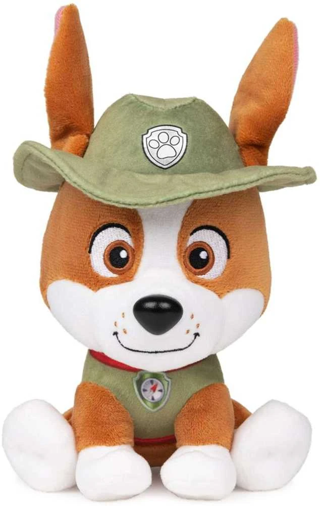 PAW PATROL Pliušinis šuniukas TRACKER, 15 cm