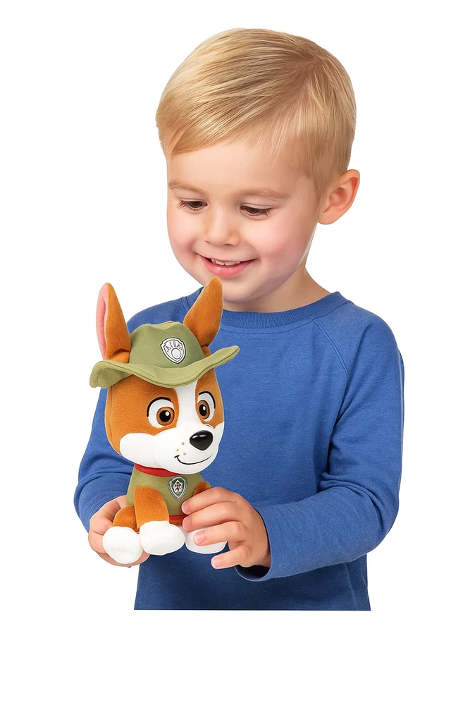 PAW PATROL Pliušinis šuniukas TRACKER, 15 cm