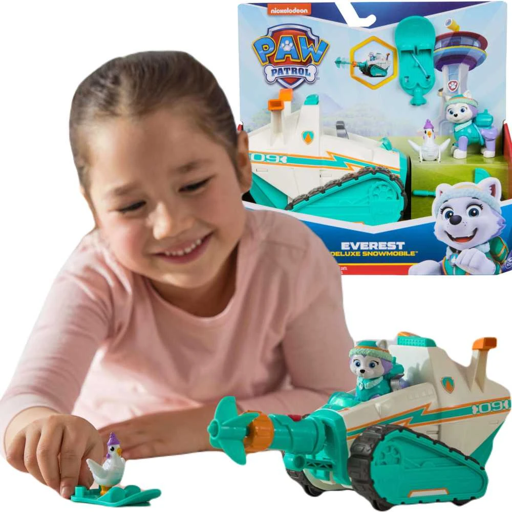 Spin Master PAW PATROL transporto priemonė su šoviniu Everest Feature Vehicle, 6071111