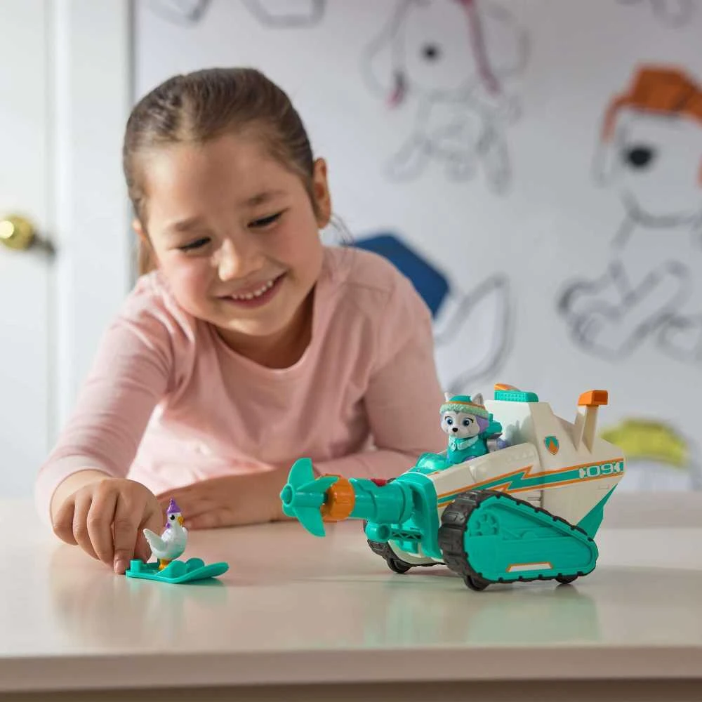Spin Master PAW PATROL transporto priemonė su šoviniu Everest Feature Vehicle, 6071111