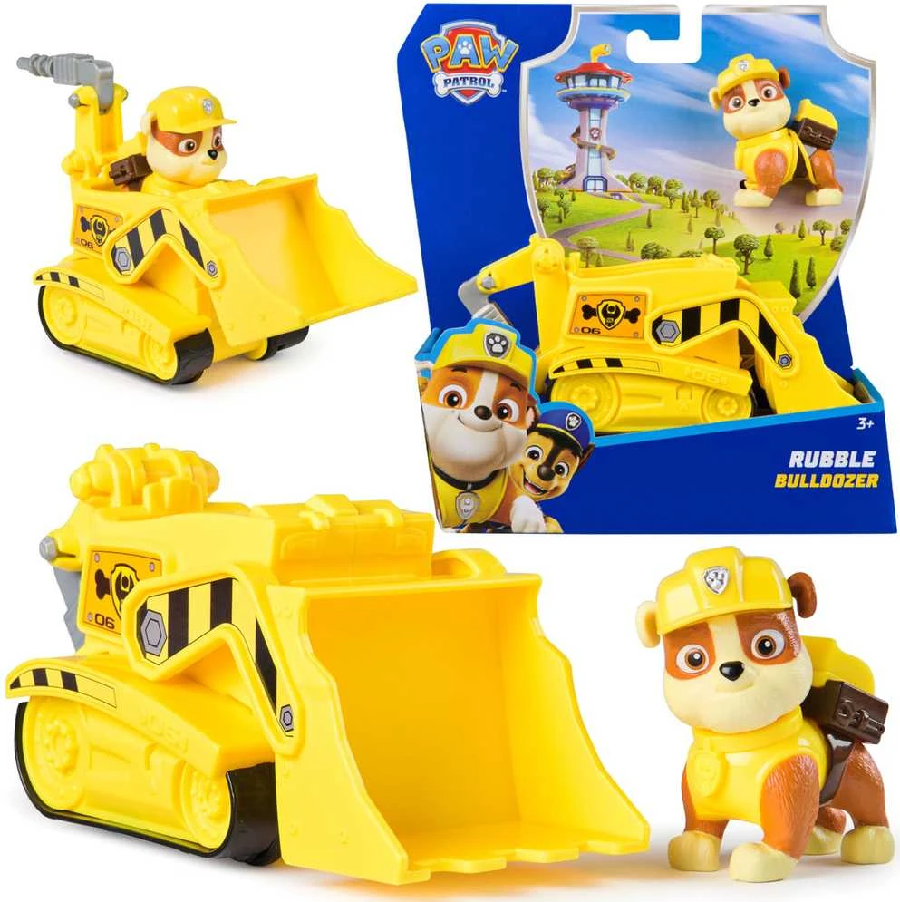 Spin Master Psi Patrol: Važiuoklė Podstawowy Rubble