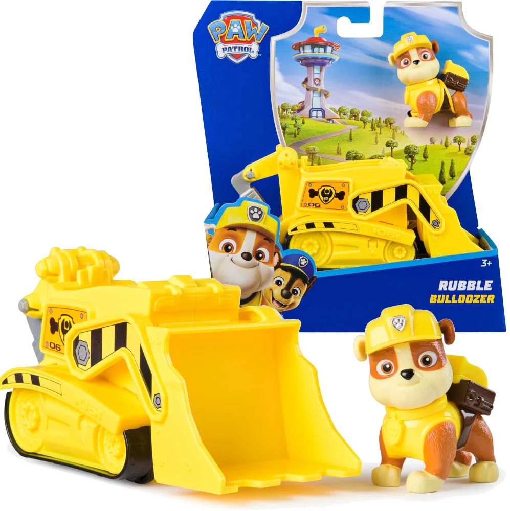Spin Master Psi Patrol: Važiuoklė Podstawowy Rubble