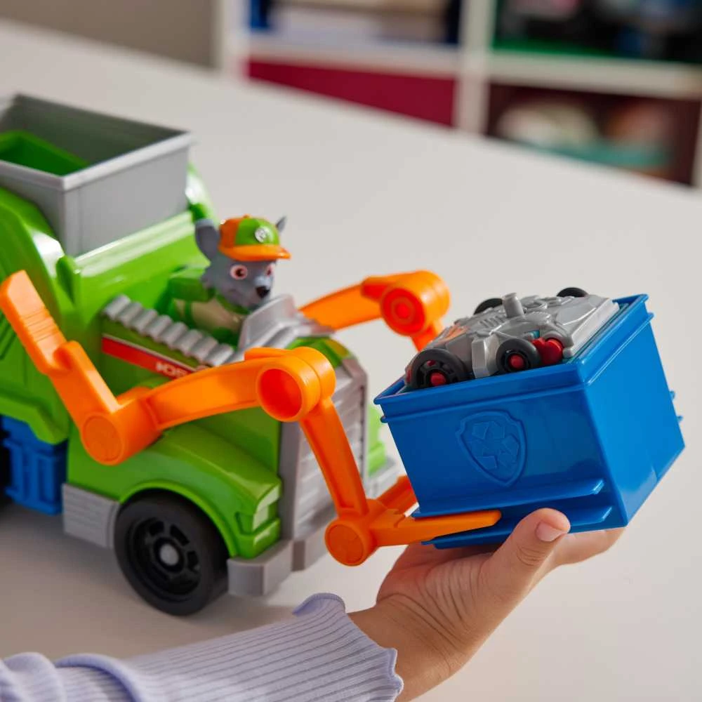Spin Master PAW PATROL transporto priemonė Sustainable Rocky Deluxe Vehicle, 6071248