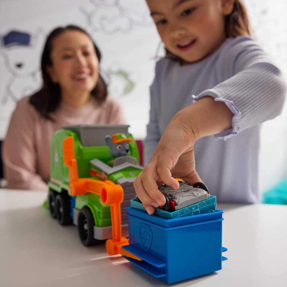Spin Master PAW PATROL transporto priemonė Sustainable Rocky Deluxe Vehicle, 6071248