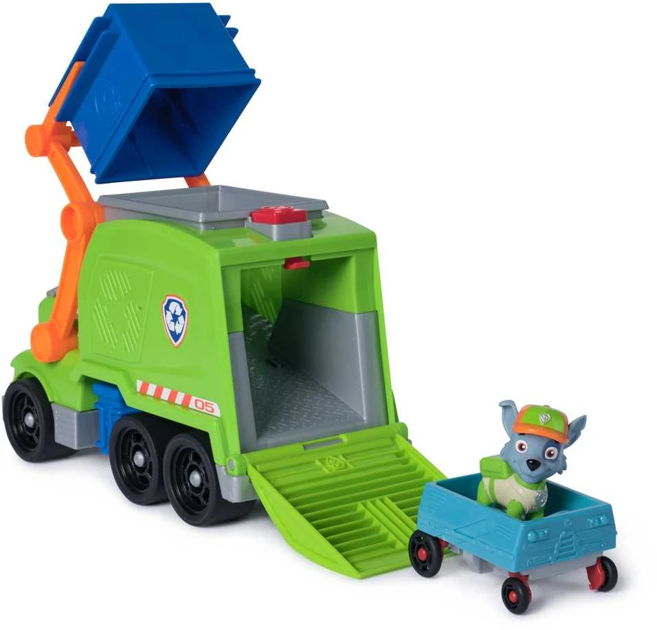 Spin Master PAW PATROL transporto priemonė Sustainable Rocky Deluxe Vehicle, 6071248