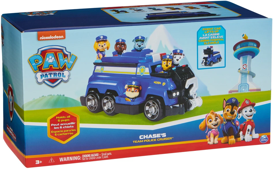 Spin Master PAW Patrol Total Team Rescue Vehicle - Chase žaislinė transporto priemonė