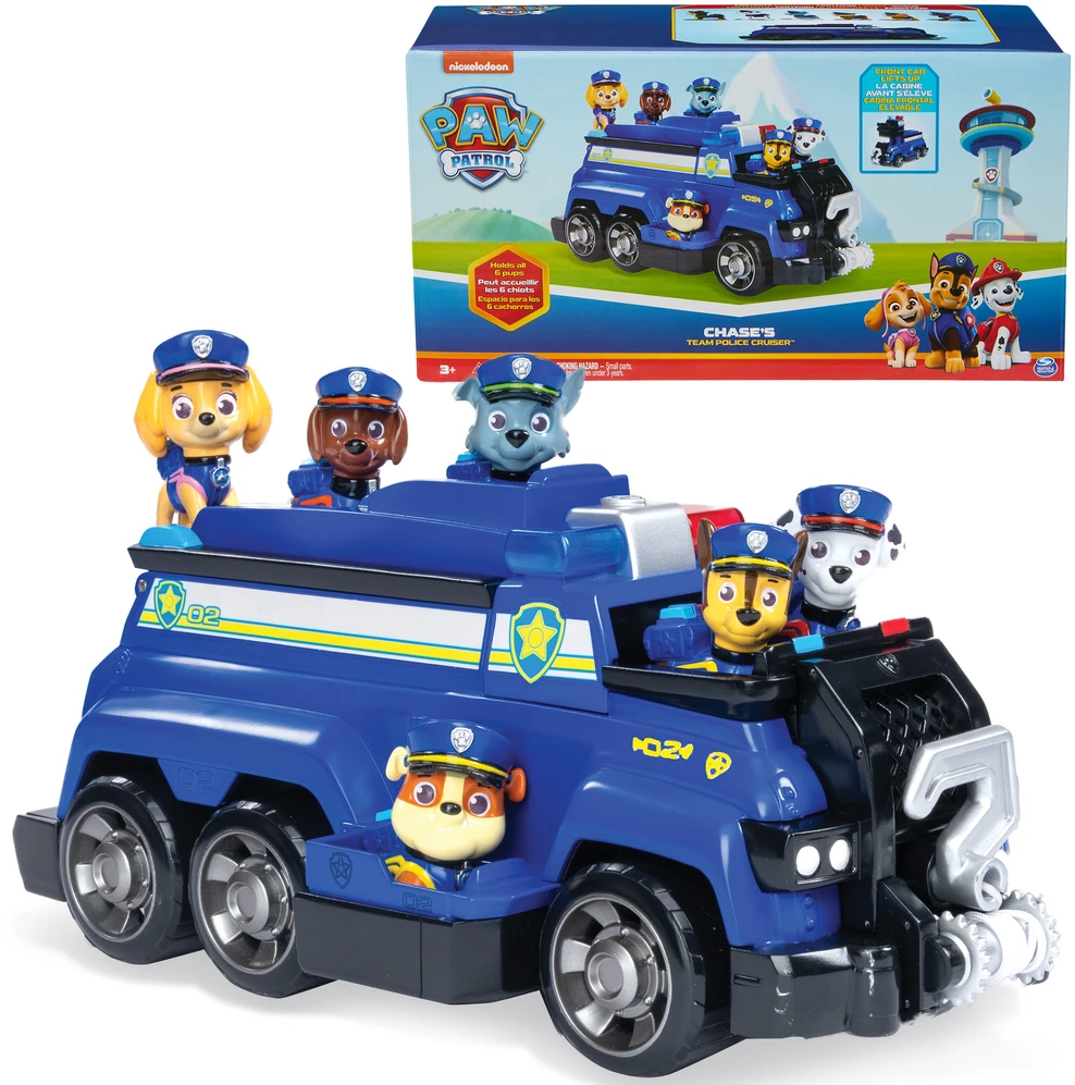 Spin Master PAW Patrol Total Team Rescue Vehicle - Chase žaislinė transporto priemonė
