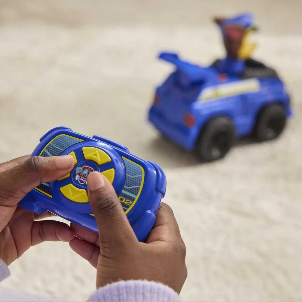 Radijo bangomis valdomas Šunyčių patrulių automobilis Spin Master PAW PATROL RC Chase, 6073298