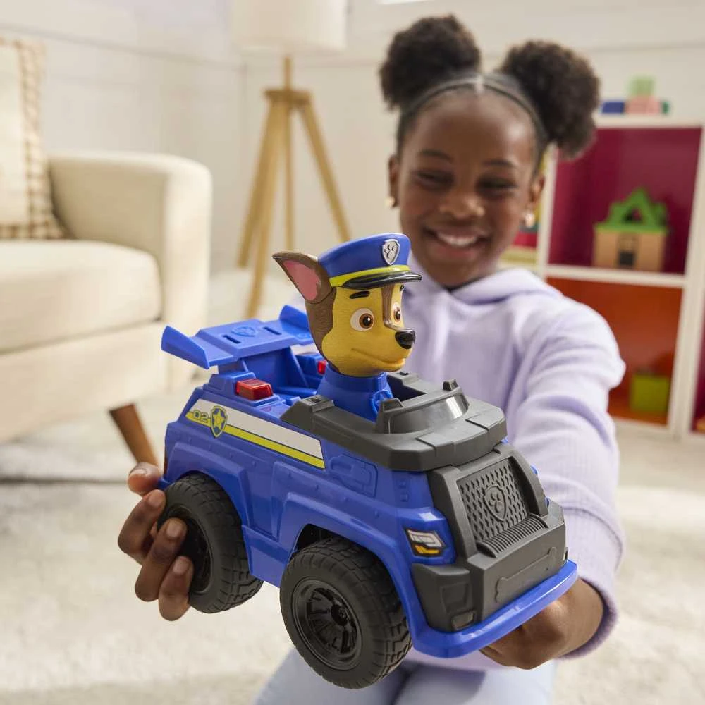 Radijo bangomis valdomas Šunyčių patrulių automobilis Spin Master PAW PATROL RC Chase, 6073298