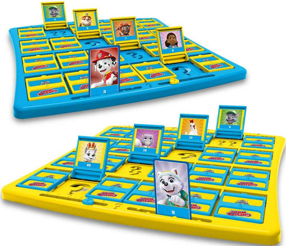 Lavinamasis žaidimas šeimai Paw Patrol Guess Who, Winning Moves