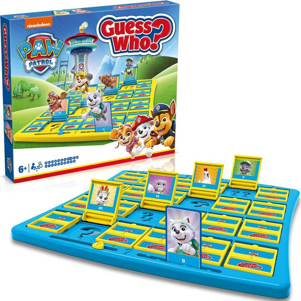 Lavinamasis žaidimas šeimai Paw Patrol Guess Who, Winning Moves