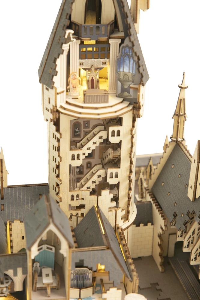 Dėlionė PUREMIND HARI POTERIS SULANKSTAMAS MEDINIS MODELIS HOGWARTS PASTATAS DIDELIOJI SALĖ