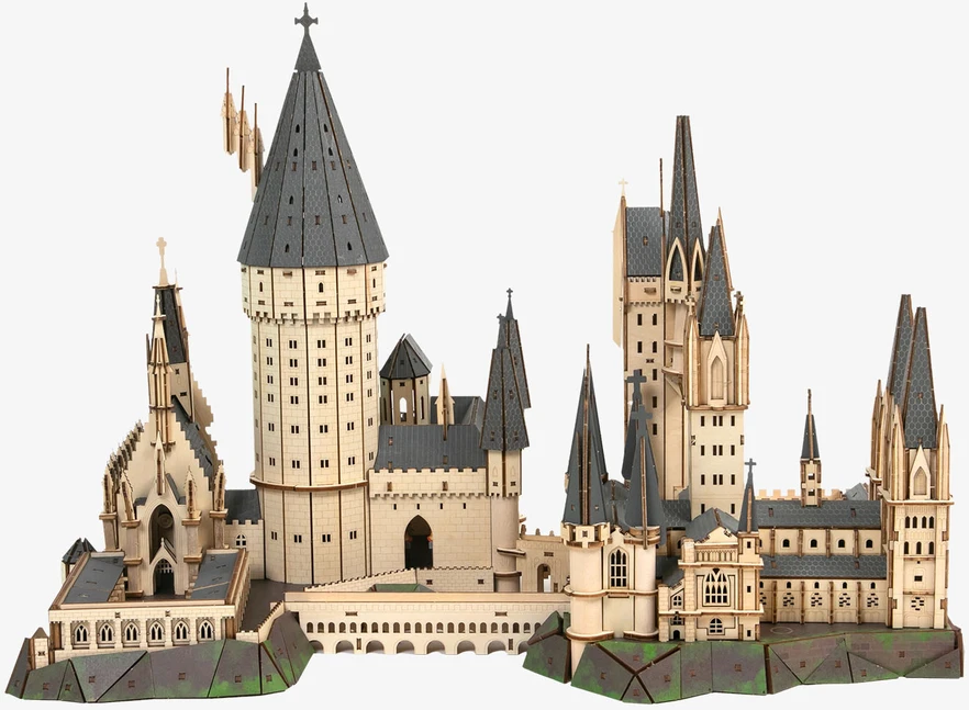 Dėlionė PUREMIND HARI POTERIS SULANKSTAMAS MEDINIS MODELIS HOGWARTS PASTATAS DIDELIOJI SALĖ