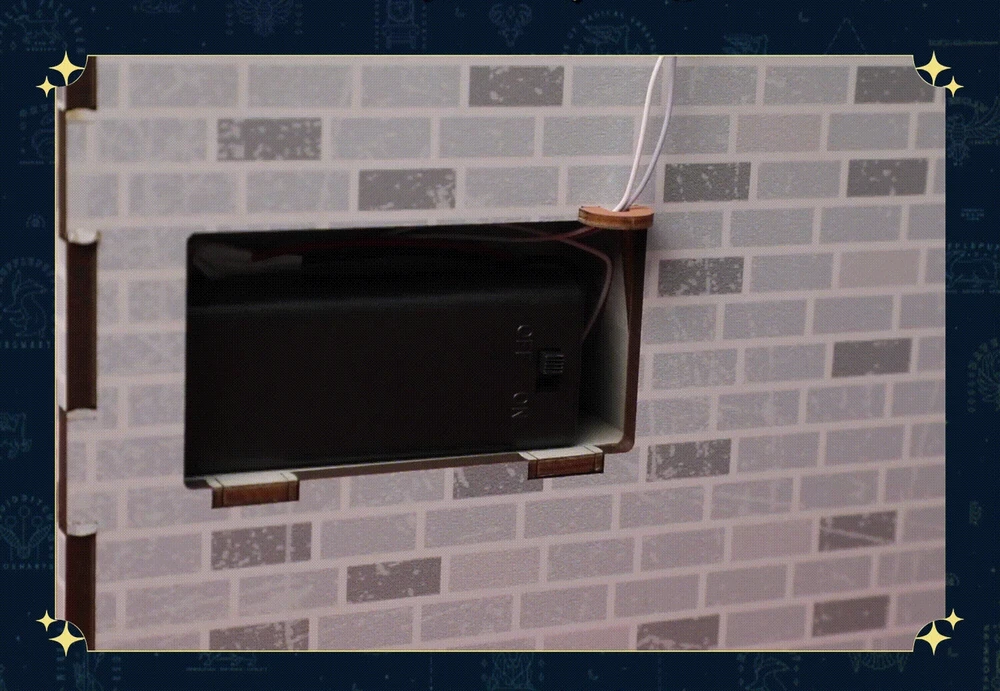 Puremind Harry Potter Sulankstomas medinis modelis scena Pokój Bendra Gryffindor dėlionė 3D DIY