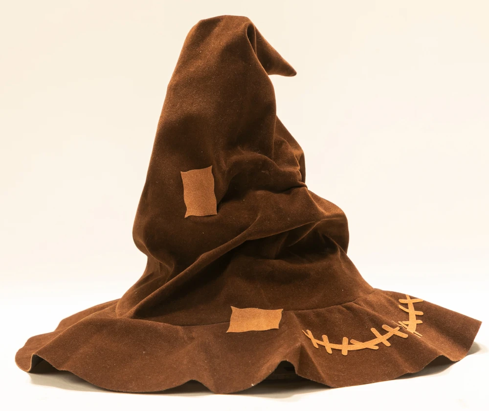 Puremind Harry Potter Sulankstomas medinis Skirstymo kepurės modelis su garsu 3D dėlionė DIY