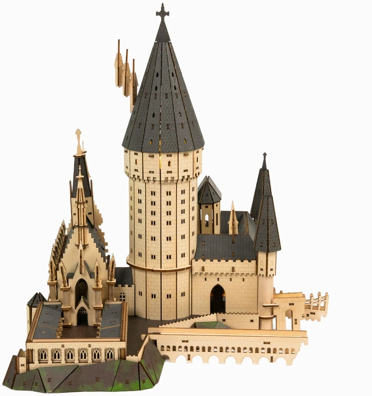 Dėlionė PUREMIND HARI POTERIS SULANKSTAMAS MEDINIS MODELIS HOGWARTS PASTATAS DIDELIOJI SALĖ