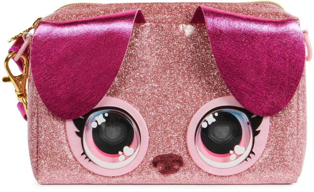 PURSE PETS Interaktyvi blizgi rankinė - Šuniukas