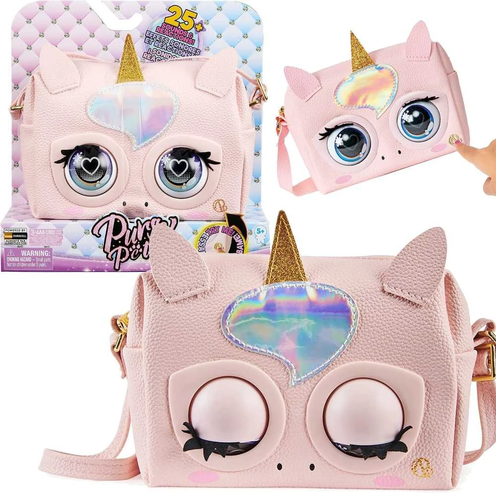 Purse Pets - Vienaragis interaktyvi rankinė su daugiau nei 25 garsais ir reakcijomis, ​​​​​​​(6062241)