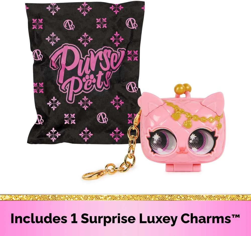 Spin Master PURSE PETS Pakabutis „Luxey Charms“, 1vnt.