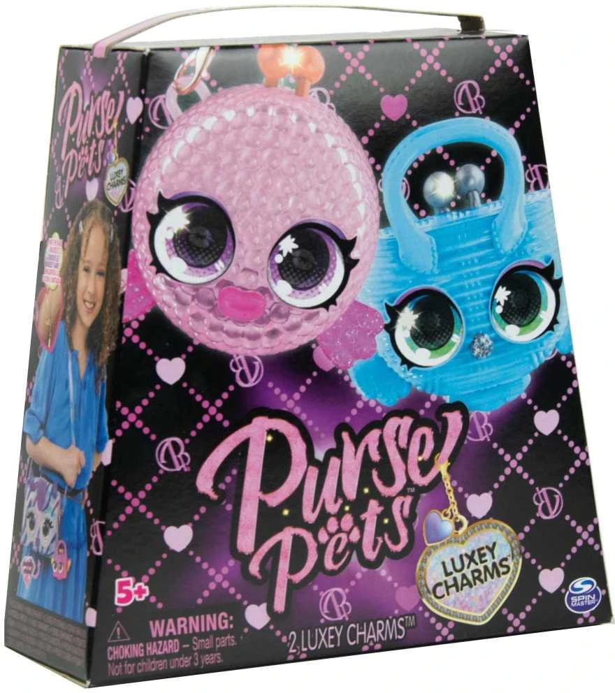 Spin Master „Purse pets“ raktų pakabukai 2 vnt.