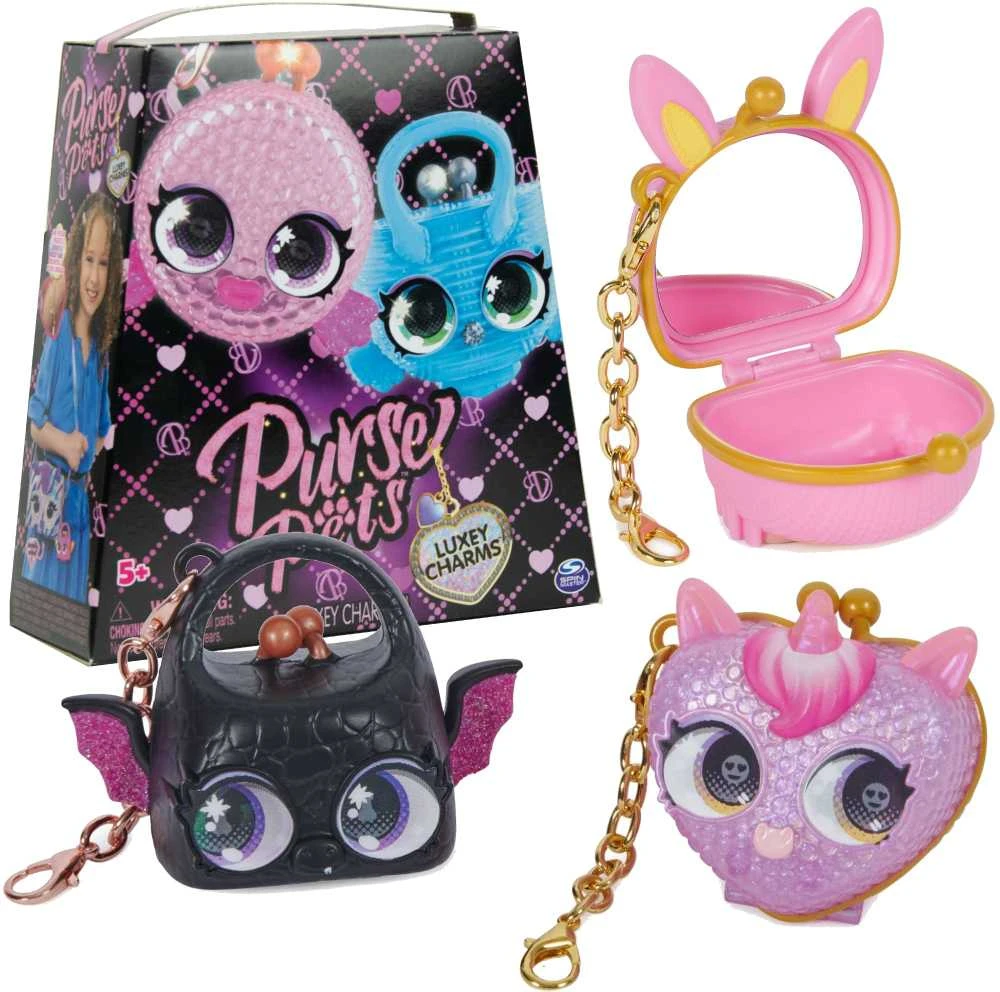 Spin Master „Purse pets“ raktų pakabukai 2 vnt.