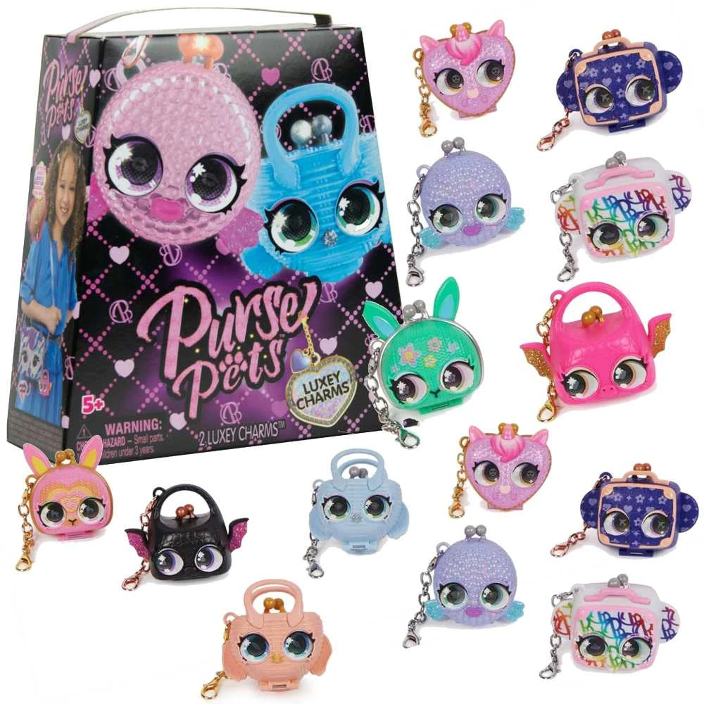 Spin Master „Purse pets“ raktų pakabukai 2 vnt.