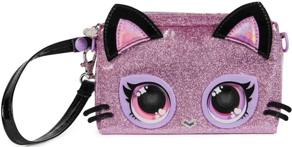 PURSE PETS Interaktyvi blizgi rankinė - Katytė
