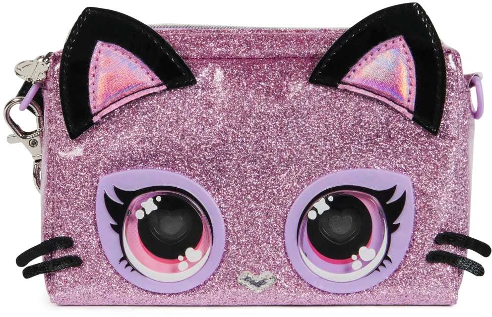 PURSE PETS Interaktyvi blizgi rankinė - Katytė