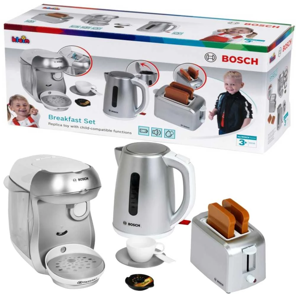 Skrudintuvas Klein Rinkinys Bosch sidabrinis pusryčių rinkinys
