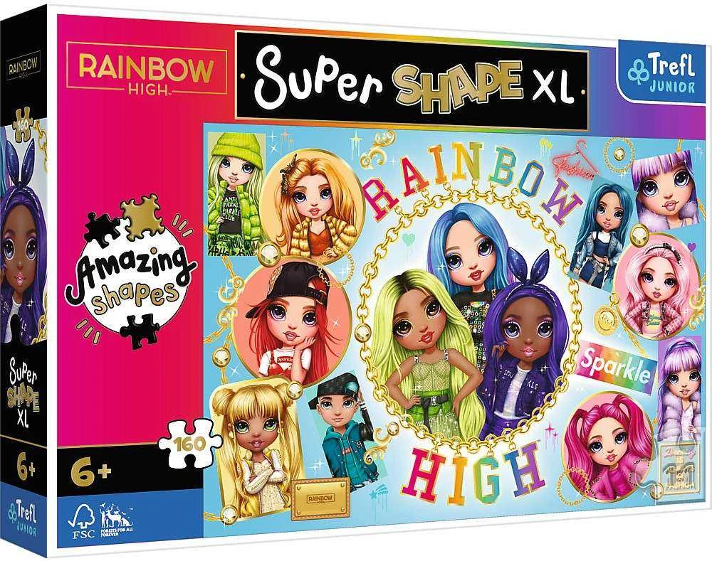 Trefl dėlionė 160 vnt. - Rainbow High lėlės