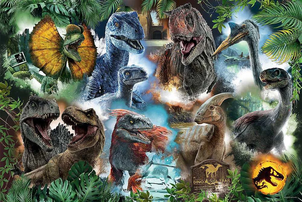 Trefl Dėlionė 300 vnt. - Juros periodo pasaulis (Jurassic World)