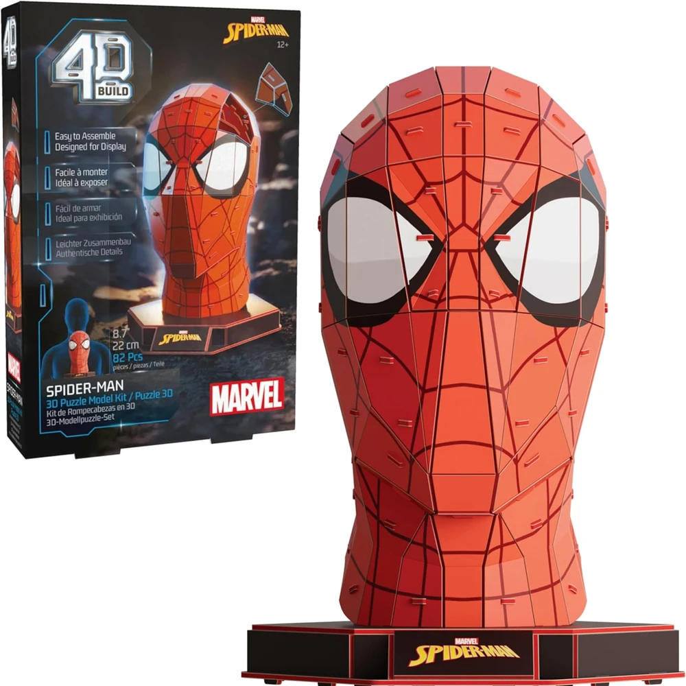 Spin Master Marvel 4D dėlionė „: Žmogus-voras“