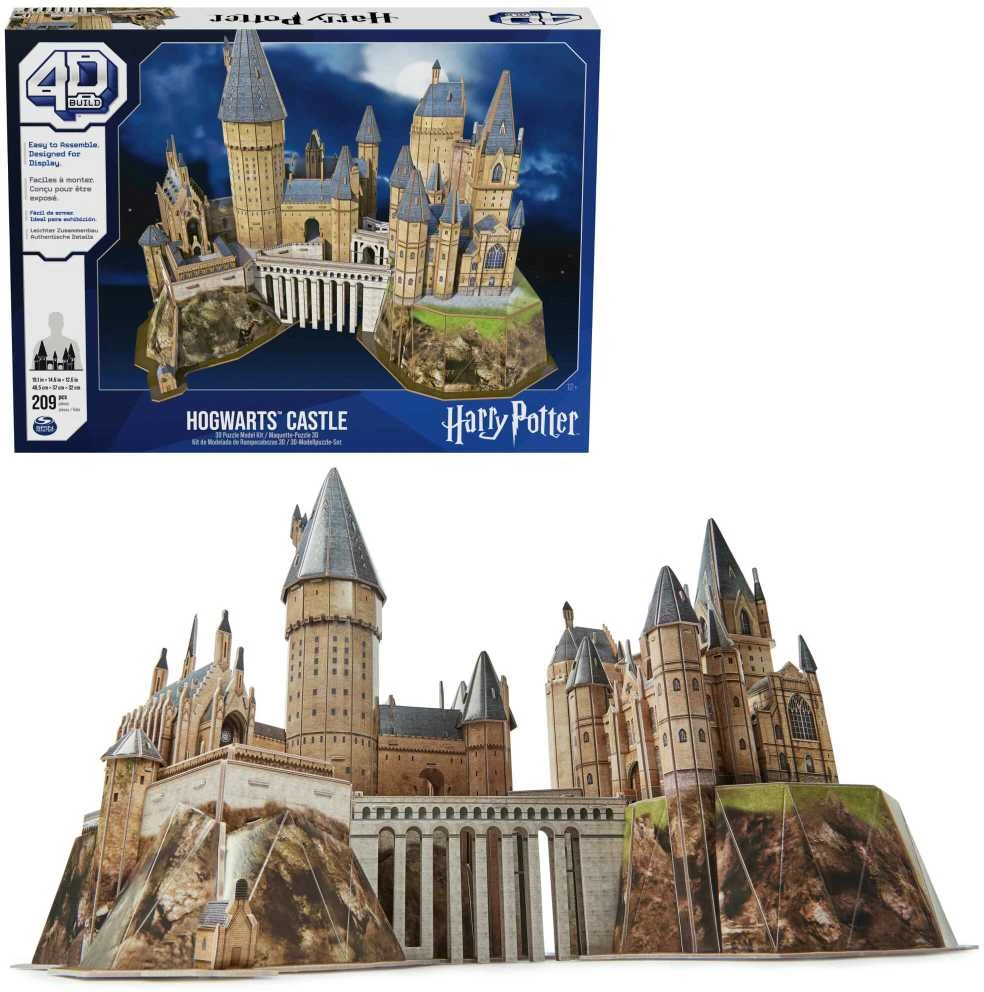 Spin Master HARRY POTTER 4D dėlionė „Hogvartso pilis“