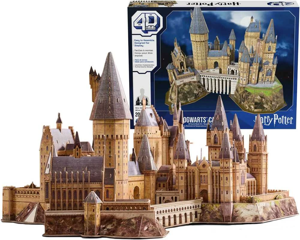 Spin Master HARRY POTTER 4D dėlionė „Hogvartso pilis“