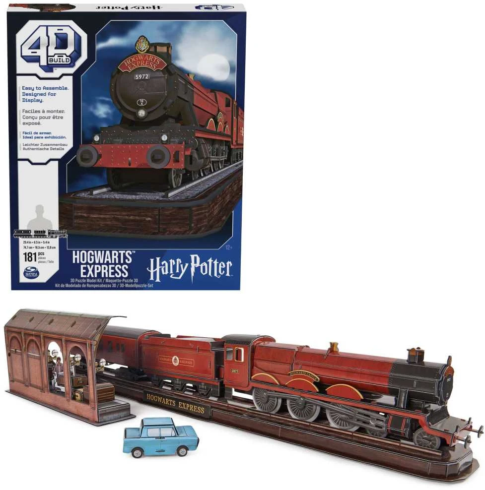 Spin Master HARRY POTTER 4D dėlionė „Hogvartso ekspresas“