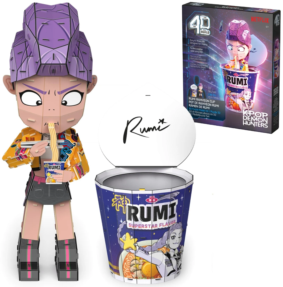 4D Puzzle 4D Dėlionė K-POP DEMON HUNTERS 4D dėlionė „Ramenas: Rumi“