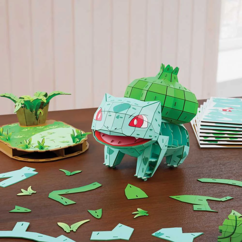 Spin Master 4D dėlionės Pokemon 30 cm - Bulbasaur