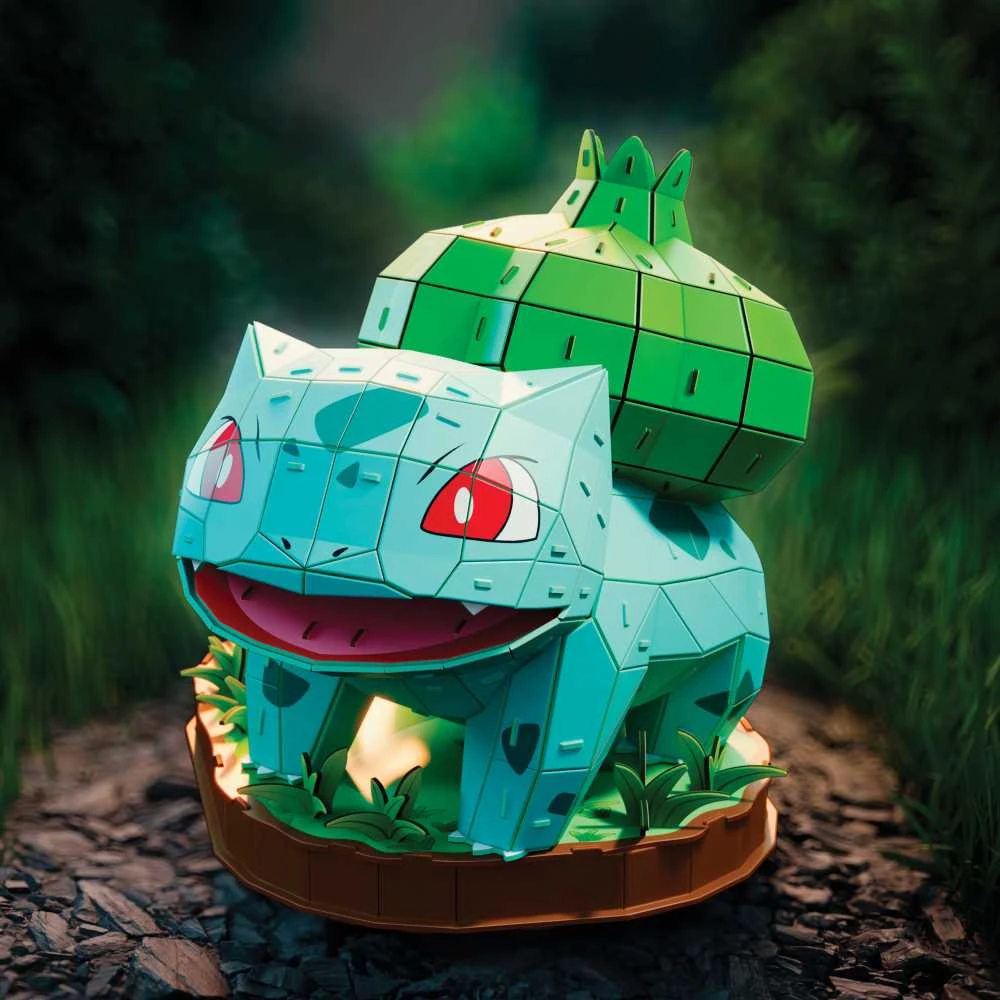 Spin Master 4D dėlionės Pokemon 30 cm - Bulbasaur
