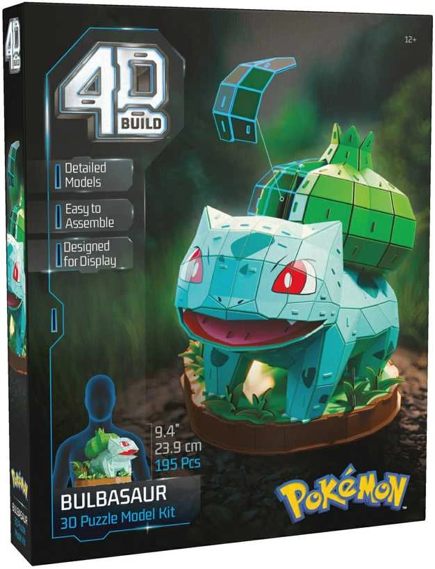 Spin Master 4D dėlionės Pokemon 30 cm - Bulbasaur